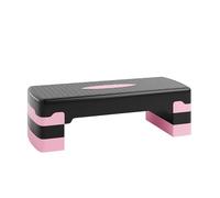 Ultrasport Step Aérobic I Antidérapant, Réglable sur 3 Niveaux I Stepper Fitness Appartement, Stepboard, Sport Stepbench 68 x 28 cm, Rose