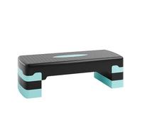 Ultrasport Step Aérobic I Antidérapant, Réglable sur 3 Niveaux I Stepper Fitness Appartement, Stepboard, Sport Stepbench 68 x 28 cm, Bleu