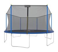 Ultrasport Uni-Jump Trampoline Exterieur Enfant 460 cm jusqu’à 150 kg avec Filet de Sécurité, Coussin de Protection et Kit de Montage I Trampoline Enfant Jardin Extérieur