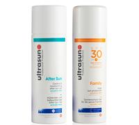 Ultrasun Famille SPF 30 - Super Sensible (150ml) et Ultrasun Après-soleil
