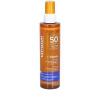 Ultrasun Family Wet Skin Spray Solaire SPF50 Crème Protection 200 ml