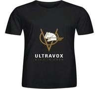 Ultravox Rage in Eden Rock Mens O Neck Cotton Tee Black M