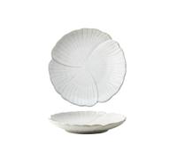 ULTRAWAVE Assiette à dessert chinoise rétro en céramique pour le salon, les biscuits, les fêtes et les divertissements, assiettes à apéritif (A)
