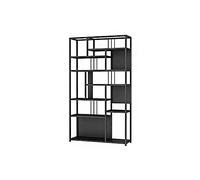 ULTRAWAVE Bibliothèque Étagère Nordique en Fer forgé étagère Salon bibliothèque du Sol au Plafond Bureau Multicouche étagère créative Moderne Organiseur De Livres(B,120 * 25 * 200cm)