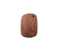 ULTRAWAVE Plateaux de Service Plateau rectangulaire en Bois Massif for Pain et Pizza, Plateau de Repas for Steak Occidental, Assiette Plate en Bois for la Maison Plateau de Dîner(A)