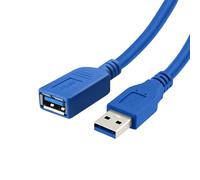 ULTRICS Câble Rallonge USB 2M, 5Gbps Câble Extension USB 3.0 Mâle A vers Femelle A Compatible avec Oculus Rift, Clé USB, Hub USB, Manette PS4 Xbox 360, Disque Dur Externe, Imprimante, Webcam