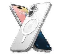 ULTRICS Custodia Magnetica per iPhone 16 (6,1"), Compatibile MagSafe, Cover Trasparente Antiurto Con Protezione per Fotocamera e Schermo, Antigraffio, Anti Ingiallimento e Design Sottile