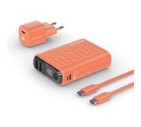 RealPower PB-10000 Power Pack Powerbank (batterie supplémentaire) 10000 mAh Li-Ion USB, USB-C® orange