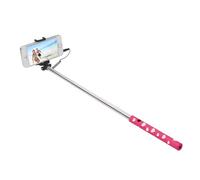 ULTRON Selfie-Stick Cable Mini Hot Shot Pink White Heart
