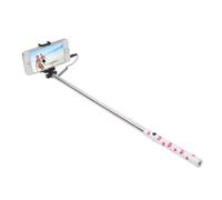 ULTRON Selfie-Stick Cable Mini Hot Shot White Pink Heart