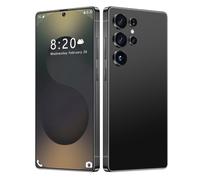ULUCAN Smartphone S25 Ultra avec écran HD 7,3 Pouces, Version 5G Internationale déverrouillée, 16 Go de RAM et 1 to de ROM, Double caméra Frontale 72 MP et arrière 108 MP, Charge Rapide,Black-7.3