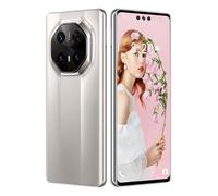 ULUCAN Téléphone Portable Android Mate70 RS débloqué, Android 14, Snapdragon 8 Gen3, 16 Go, 1 to, 8 000 mAh, Charge Rapide, écran HD, Appareil Photo 72 Mpx et 108 Mpx, 5G, Double SIM,White-1TB