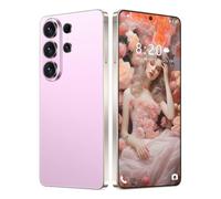 ULUCAN Téléphone Portable S26 Ultra déverrouillé avec Stylet intégré, Version Mondiale, Compatible réseau 5G, sans Carte SIM, système de Navigation 3 en 1, résolution 1440 x 3040,Pink-1TB