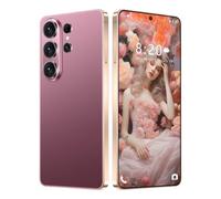 ULUCAN Téléphone Portable S26 Ultra déverrouillé avec Stylet intégré, Version Mondiale, Compatible réseau 5G, sans Carte SIM, système de Navigation 3 en 1, résolution 1440 x 3040,Rose Gold-1TB