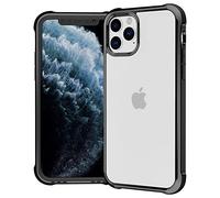 ULuck Coque pour iPhone 11 Pro, anti-jaunissement, ultra fine en silicone TPU souple, anti-chocs, anti-rayures pour iPhone 11 Pro 5,8 pouces, noir