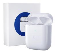 ULuck Étui de Chargement sans Fil de Remplacement Compatible avec Les Air Pods 1 et 2,étui de Chargement 600 mAh avec Bouton Bluetooth pour l'appairage(Pas d'écouteurs)