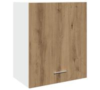 ULUYYUC Armoire multi-usages - Vitrine - Armoire de bar - Armoire suspendue - Chêne artisanal - 50 x 31 x 60 cm - Matériau du bois pour salle à manger, bureau, salon, atelier