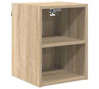 ULUYYUC Armoire suspendue en chêne Sonoma - 30 x 29,5 x 40 cm - Design moderne - Espace de rangement maximum 60 kg - Durable - Pour cuisine simple, petite cuisine, salle à manger