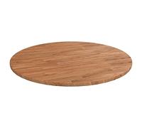 ULUYYUC Plateau de table en chêne de 70 cm, 1,5 cm, pour table basse, table d'appoint, rustique, facile à nettoyer