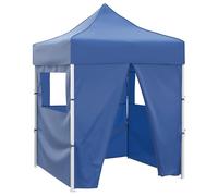 ULUYYUC Tente de fête pliable 2 x 2 m avec sac Bleu