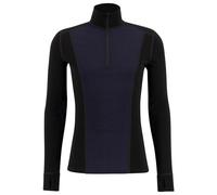 Ulvang - Peak Map Half Zip Baselayer - Sous-vêtement mérinos - XXL - black / navy blue