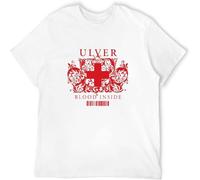 Ulver Blood Inside Men's T Shirt Unisex Casual Graphic Tops White L