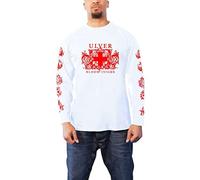 Ulver T Shirt Blood Inside Band Logo Nouveau Officiel Homme Blanc Size XL