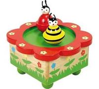 Ulysse - 1128 - jouet premier age - boite ã musique - abeille coccinelle G