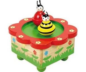 Ulysse - 1128 - jouet premier age - boite ã musique - abeille coccinelle G