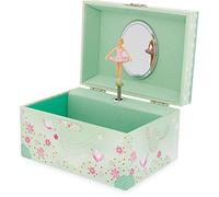 ULYSSE - 9507 - Vanity Case - Coffret Musical Oiseau, Vert