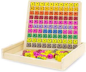 Ulysse- Boite à Lettres-Mots croisés, 3960, 19 x 19 x 3.5 cm Multicolor