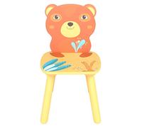 Ulysse Chaise Foret: Ours Bois, 27 x 27 x 50 cm