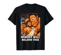 Ulysse dans l'Odyssée d'Homère Selfie avec cyclope Polyphème T-Shirt