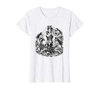Ulysse et Les sirènes Art de la mythologie Grecque Antique T-Shirt Graphique avec Valeur