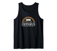 Ulysse Mediterranean Tour Odyssey Mythologie Grecque drôle Débardeur