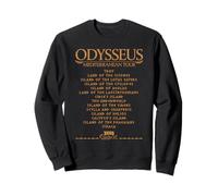 Ulysse Tour Méditerranéen Odyssée drôle Mythologie Grecque Sweatshirt