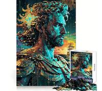 Ulysse︰ Voyageur Éternel Puzzle 1000 Pièces Adultes Puzzles Cadeaux Jeu de Réflexion Loisirs Amusant Qualité Bord Joli Cadeau (38x26cm)
