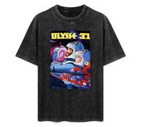 Ulysses 31 80S Retro Men's T-Shirt Black Unisex Mens Tees S