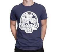 Ulysses 31 T-Shirt Men Cartoon Amazing Pure Cotton Tee Shirt Round Collar Short Sleeve T Shirts PlSize Clothes Black XXL