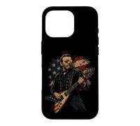 Ulysses Grant : président américain drôle, Guitariste et Rockeur Coque pour iPhone 16 Pro