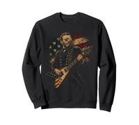 Ulysses Grant : président américain drôle, Guitariste et Rockeur Sweatshirt