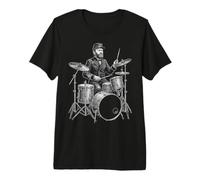Ulysses S Grant Drum T-Shirt Haut de Gamme