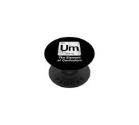Um The Element of Confusion Funny Science Tableau périodique PopSockets PopGrip Adhésif