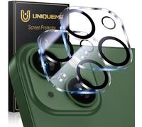 UM UNIQUEME pour iPhone 13/13 Mini Protection de Camera - 2 Pièces Ultra HD 9H Protection Objectif pour iPhone 13/13 Mini, résistant aux Rayures, Stable et Fiable