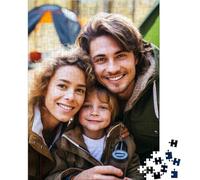 UM UPMALL Puzzle Photo Personnalisé 35-1000 Pièces - Créez Votre Propre Image - Idée Cadeau