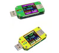 UM24/UM24C/UM34/UM34C for testeur USB 3.0 : voltmètre CC numérique, ampèremètre, capteur de tension et courant électrique(UM34C)