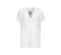 UMA Wang, Femme, Tops, Blanc, Taille: 40 FR Haut Tricoté Col V