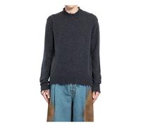 UMA Wang - Haut à Manches Longues Déchiré - Homme - Pulls - Gris - Taille: L