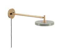 Umage Asteria Applique LED olive - 42 cm - avec fiche Ce luminaire comporte des modules à LED prémontés de classes énergétiques A A++, A+, A