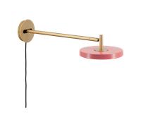 Umage Applique murale Asteria Wall Long. Nuance rose-brass